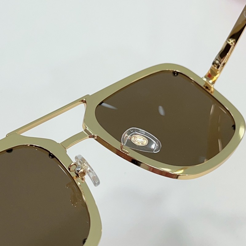 Cartier CT0194S Sunglasses In Gold Tan
