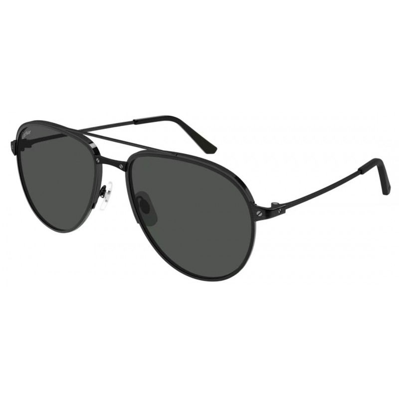 Cartier CT0325S Sunglasses In Gunmetal Gray