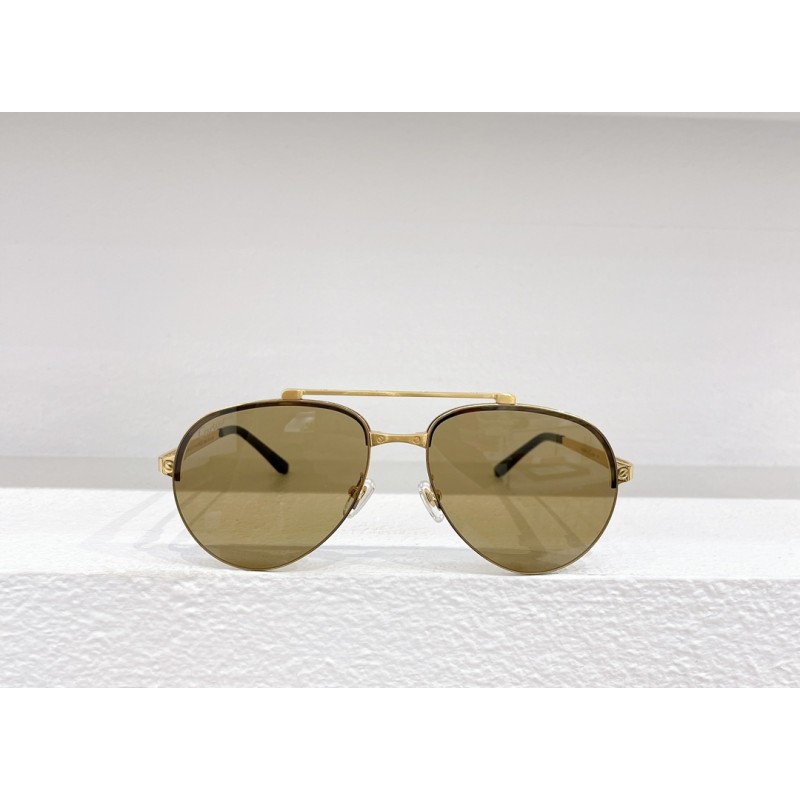 Cartier CT0354S Sunglasses In Gold Tan