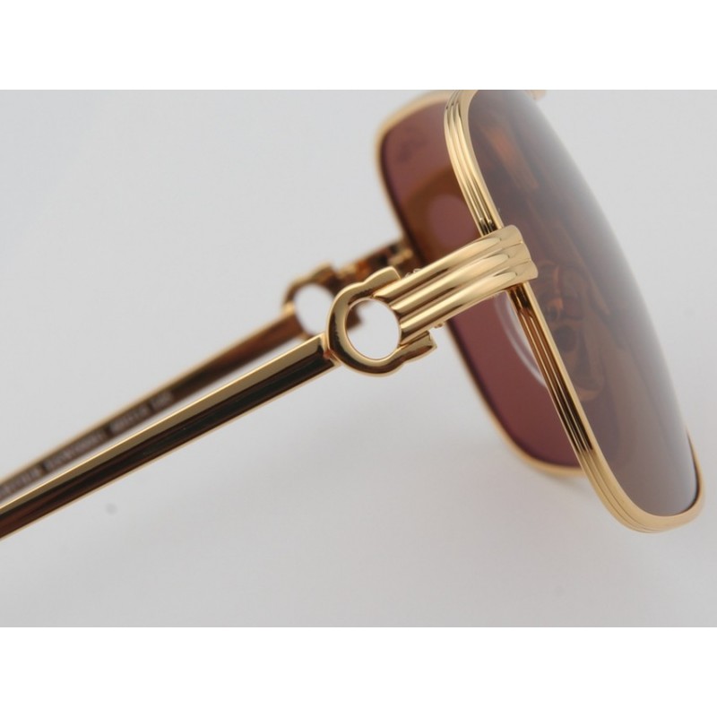 Cartier ESW00081 Sunglasses In Gold