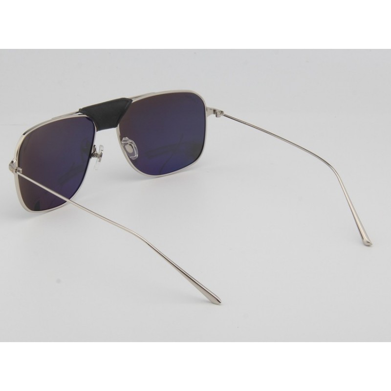 Cartier ESW00275 Sunglasses In Black Silver