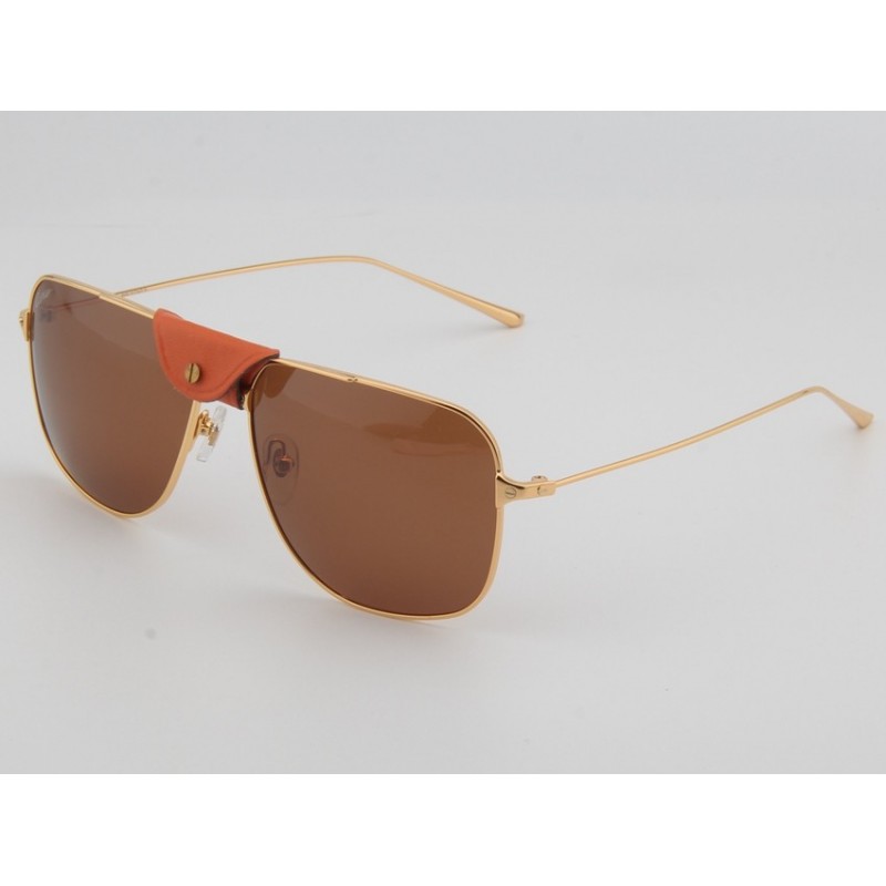 Cartier ESW00275 Sunglasses In Gold