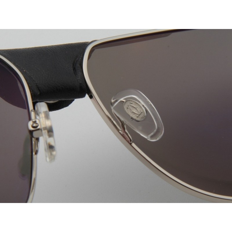 Cartier ESW00275 Sunglasses In Silver