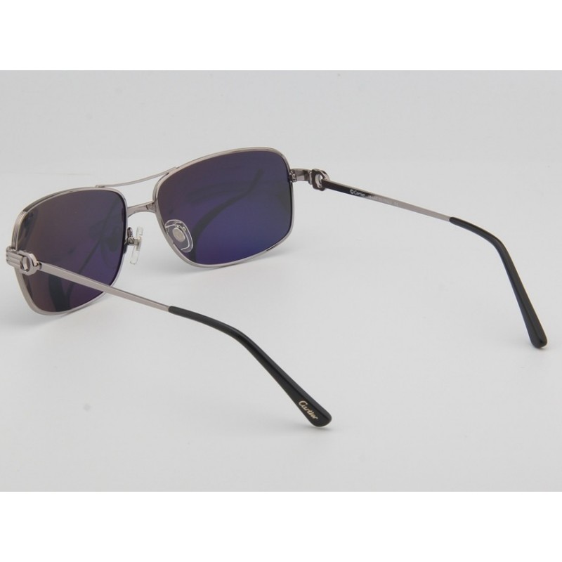 Cartier ESW00086 Sunglasses In Silver