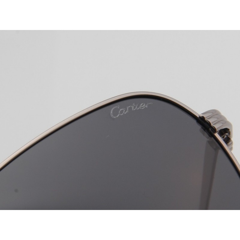 Cartier ESW00081 Sunglasses In Silver