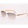 Cartier 3524012 white Buffalo Sunglasses In Silver Grey