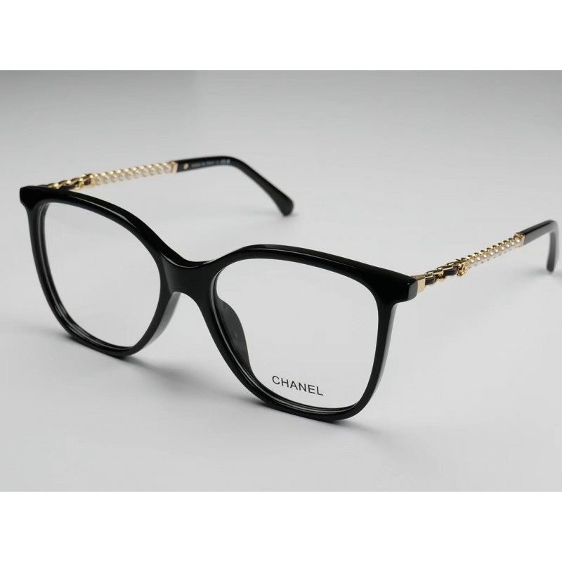 Chanel CH3440 Eyeglasses In Black Gold