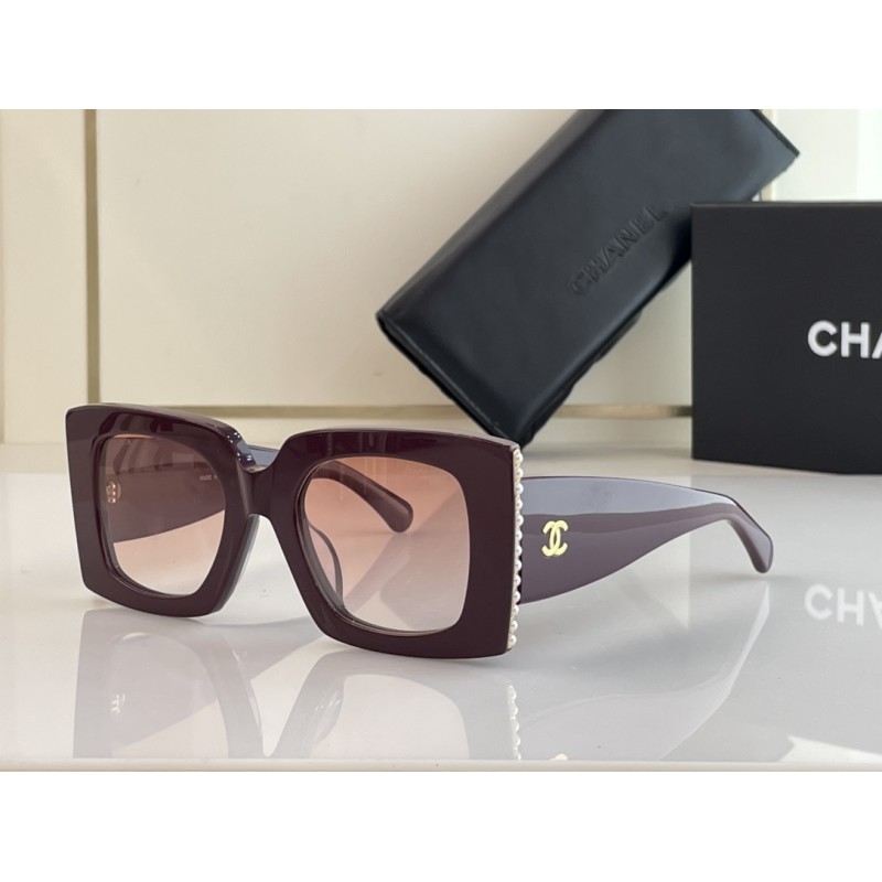 Chanel CH5480 Sunglasses In Red