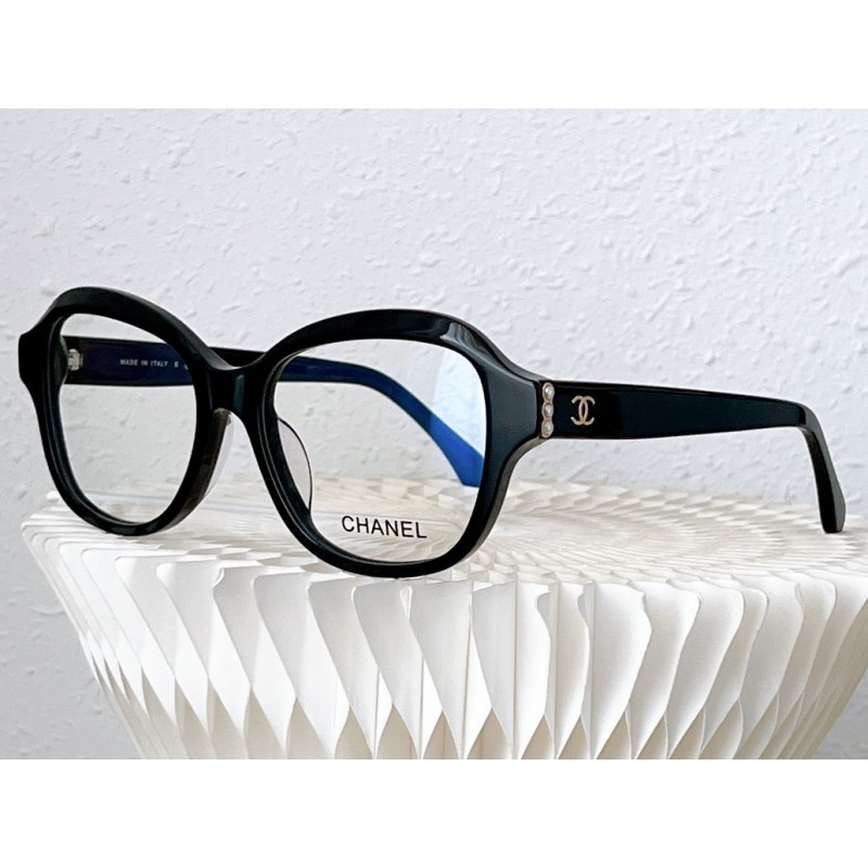 Chanel CH3439 Eyeglasses In Black Gold