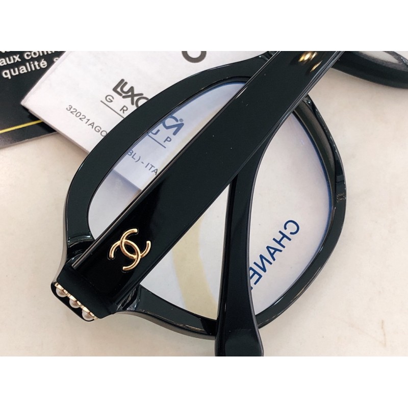 Chanel CH3439 Eyeglasses In Black Gold