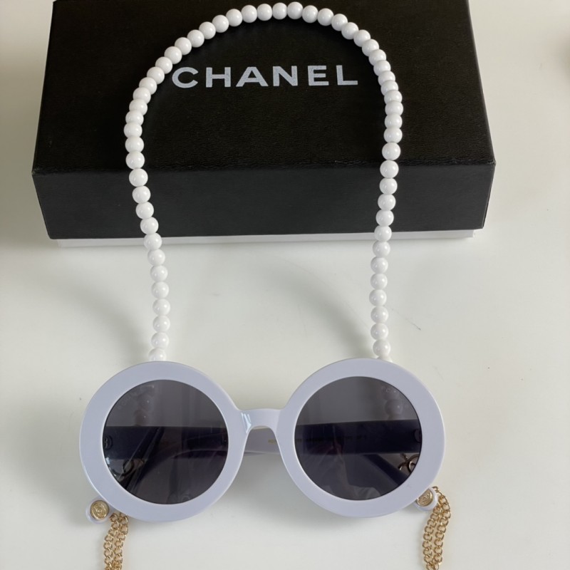 Chanel CH5489 Sunglasses In White