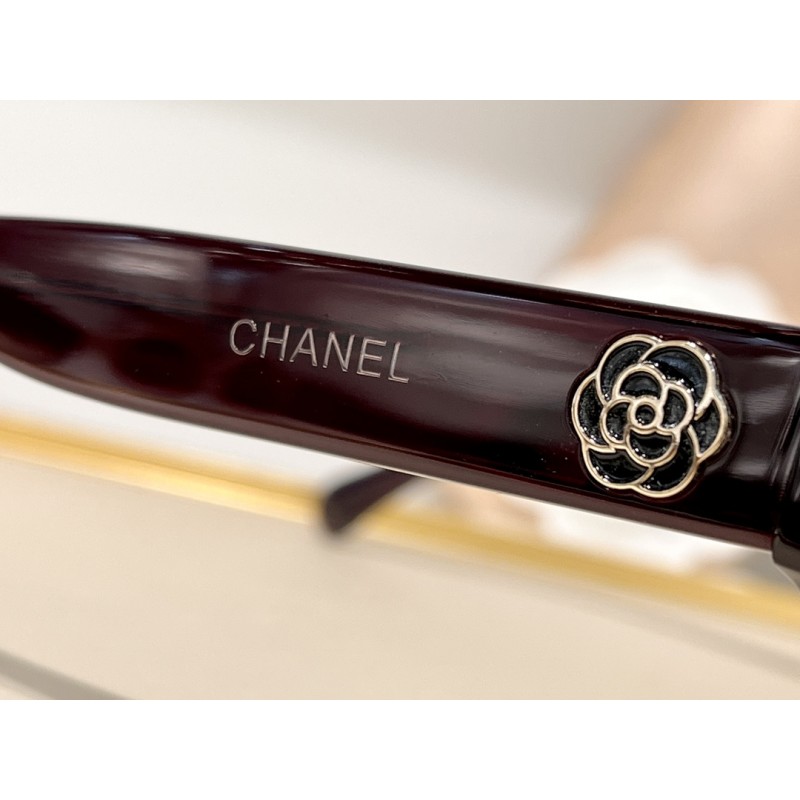 Chanel CH3437 Eyeglasses In Wine Red