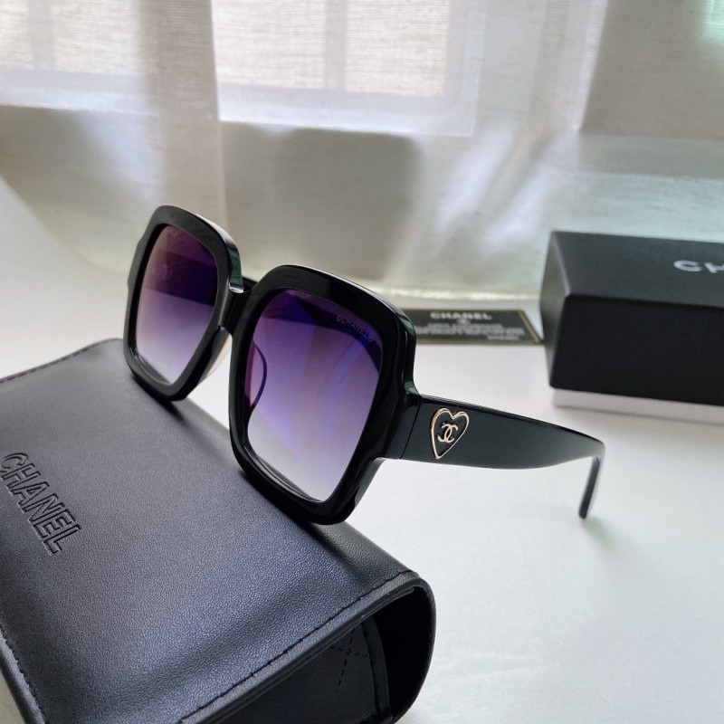 Chanel CH5479 Sunglasses In Black Gradient Gray