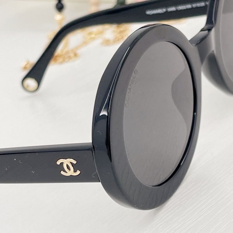 Chanel CH5489 Sunglasses In Black Gray