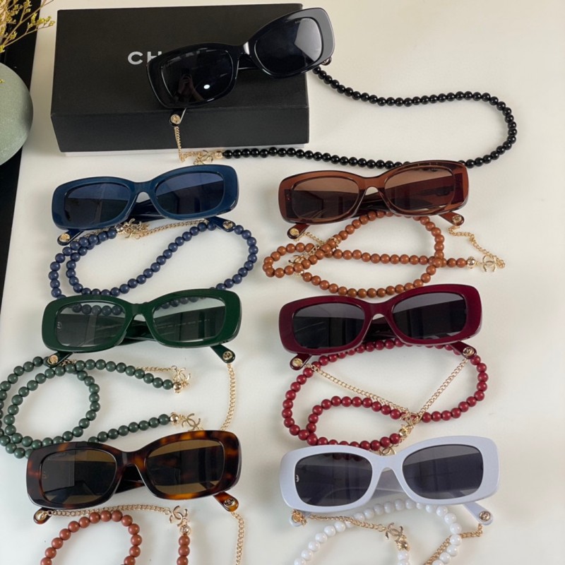 Chanel CH5488 Sunglasses In Brown