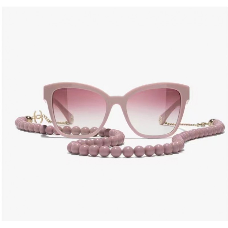 Chanel CH5487 Sunglasses In Pink