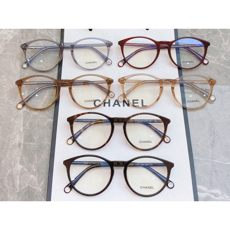 Chanel CH3413 Eyeglasses In Yellow Transparent