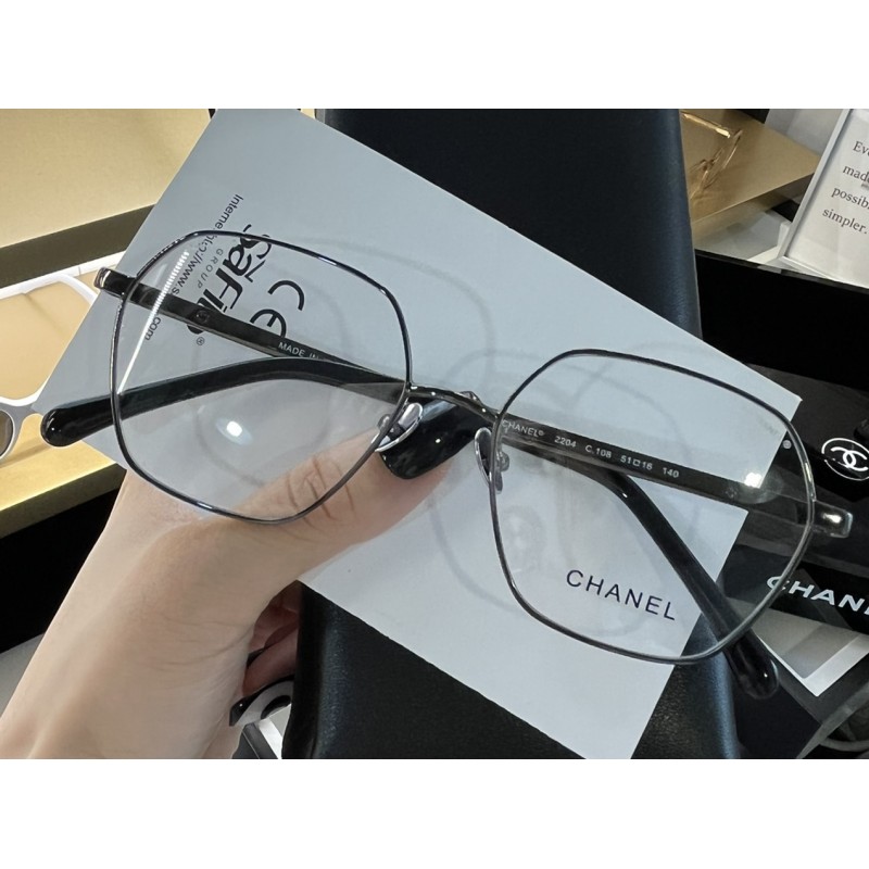 Chanel CH2204 Eyeglasses In Gun Color