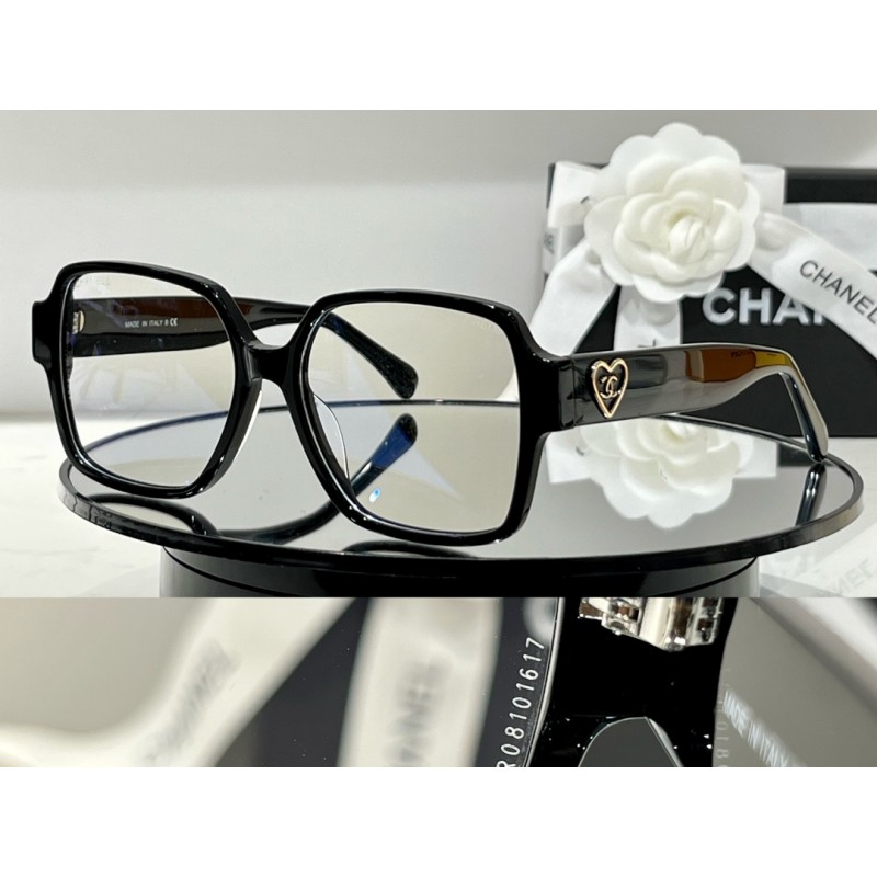Chanel CH3438 Eyeglasses In Black Gold