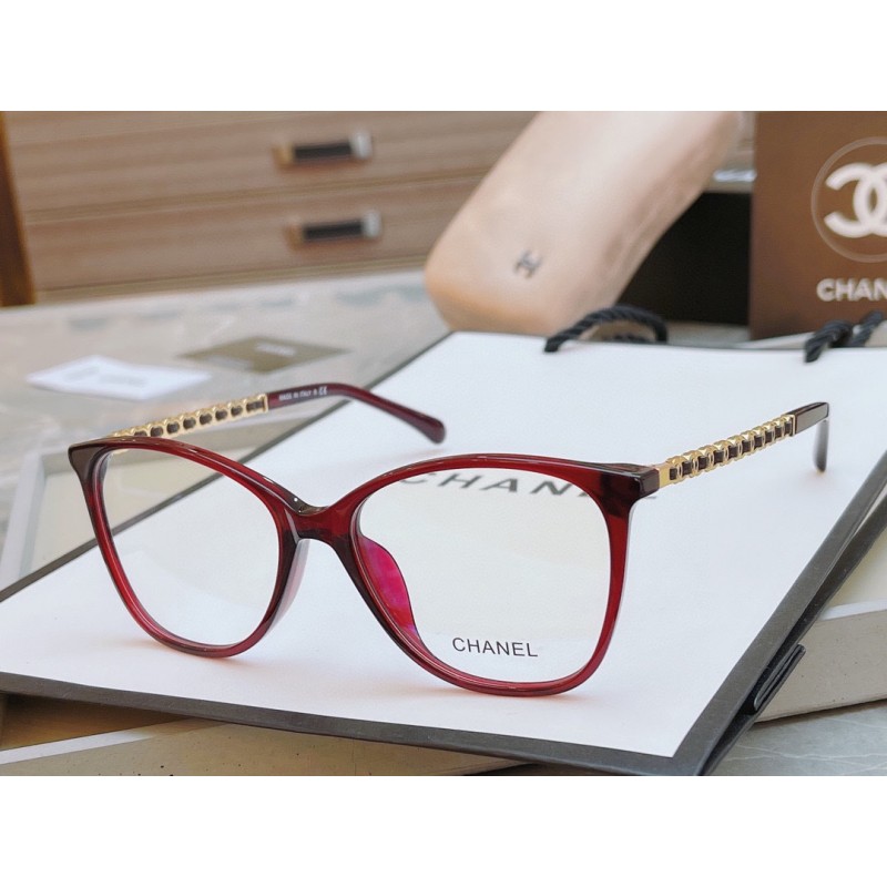 Chanel CH3408Q Eyeglssses In Red Gold
