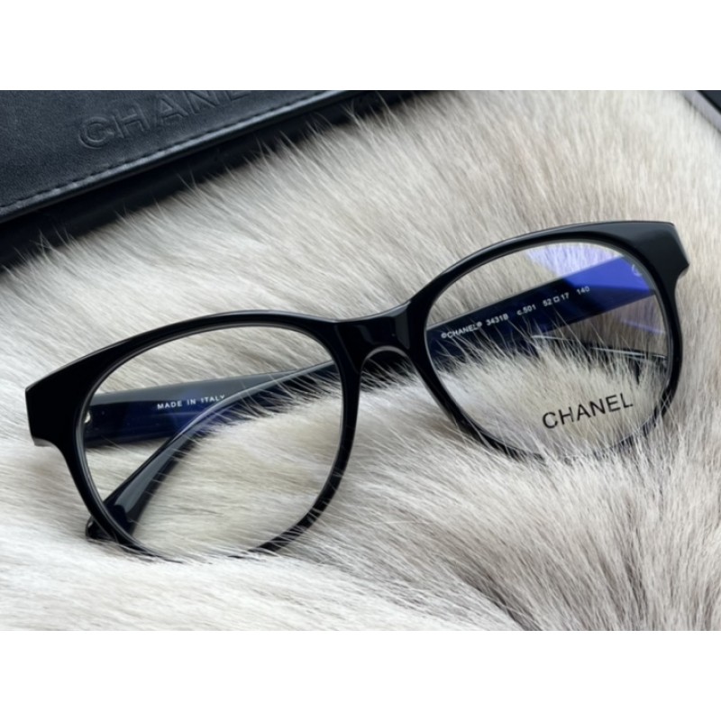 Chanel CH3431 Eyeglasses In Black
