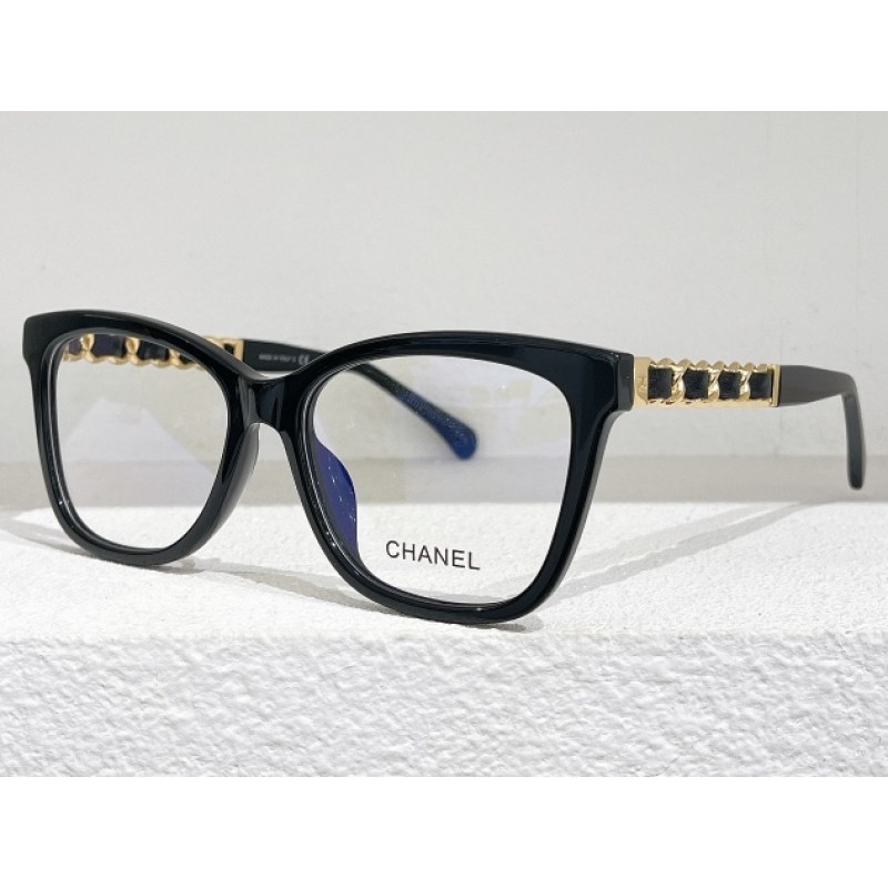 Chanel CH3429Q Eyeglasses In Black Gold