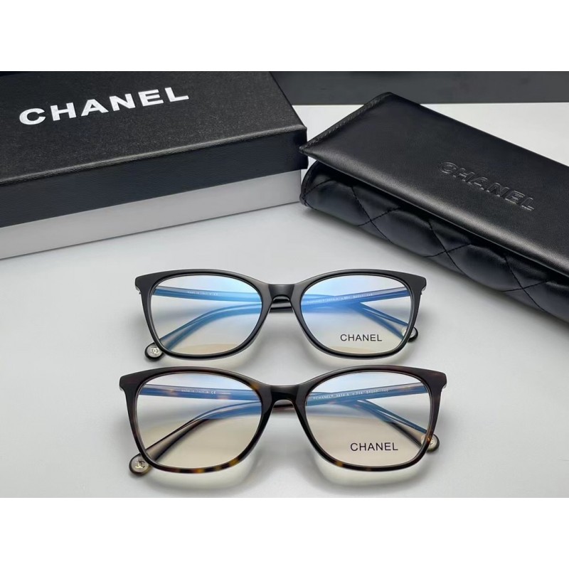 Chanel CH3414 Eyeglasses In Tortoiseshell