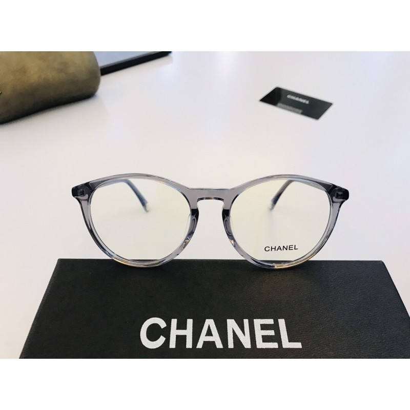 Chanel CH3413 Eyeglasses In Gray Transparent