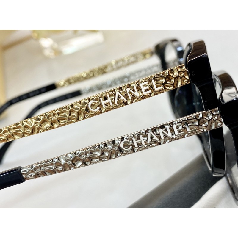 Chanel CH3410 Eyeglasses In Black Silver