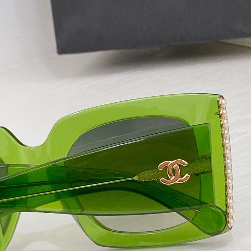 Chanel CH5480 Sunglasses In Green