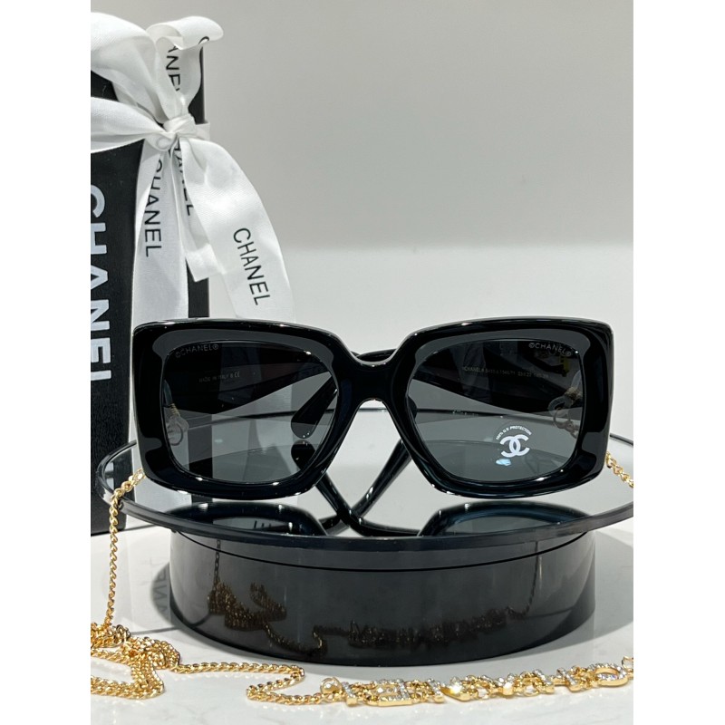 Chanel CH5430 Sunglasses In Black Gray