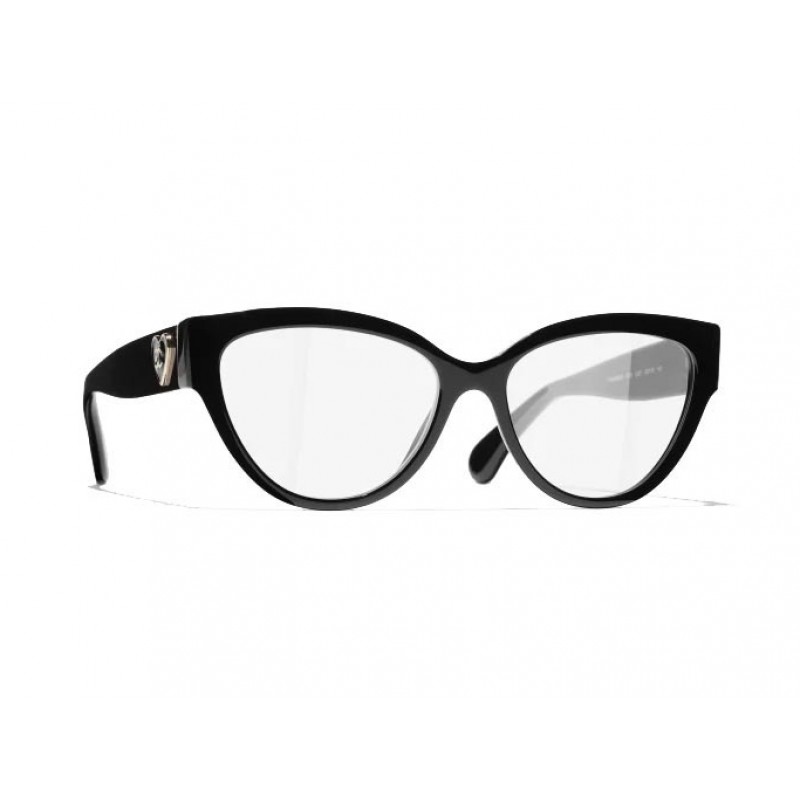 Chanel CH3436 Eyeglasses In Black Gold