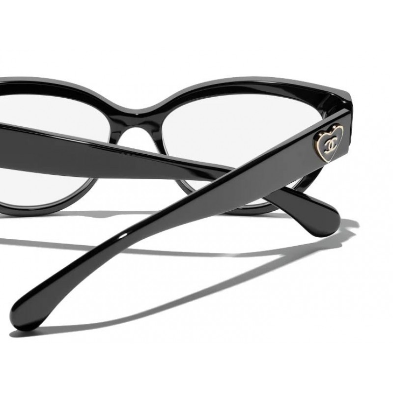 Chanel CH3436 Eyeglasses In Black Gold