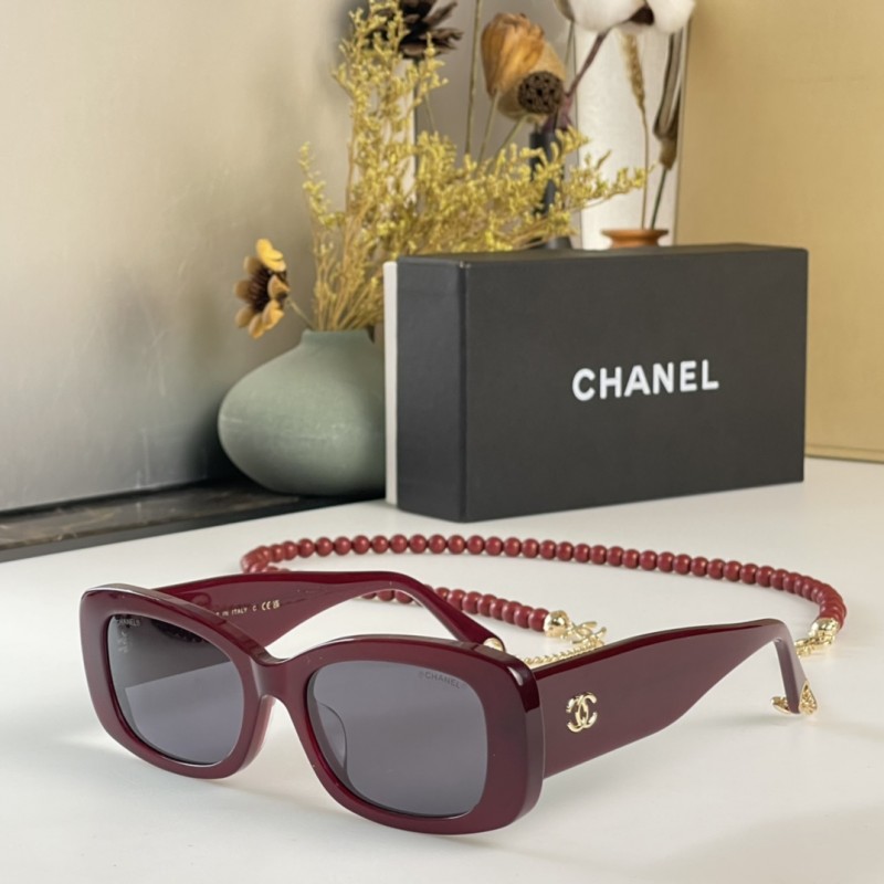 Chanel CH5488 Sunglasses In wine red