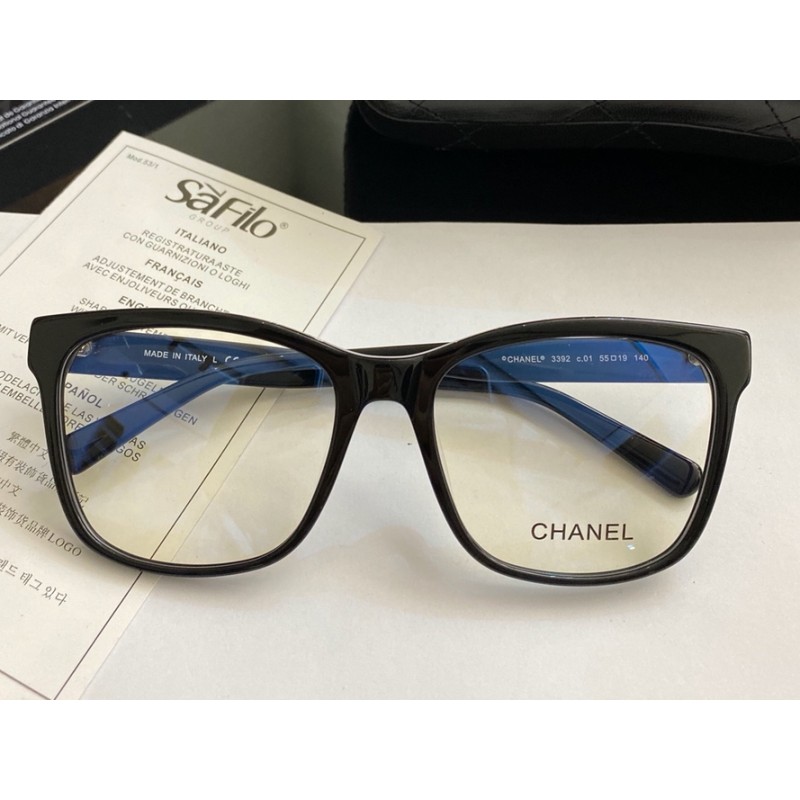 Chanel CH3392 Eyeglasses In Black