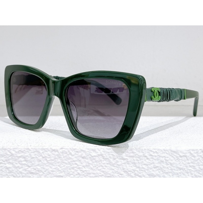 Chanel CH5476 Sunglasses In Green