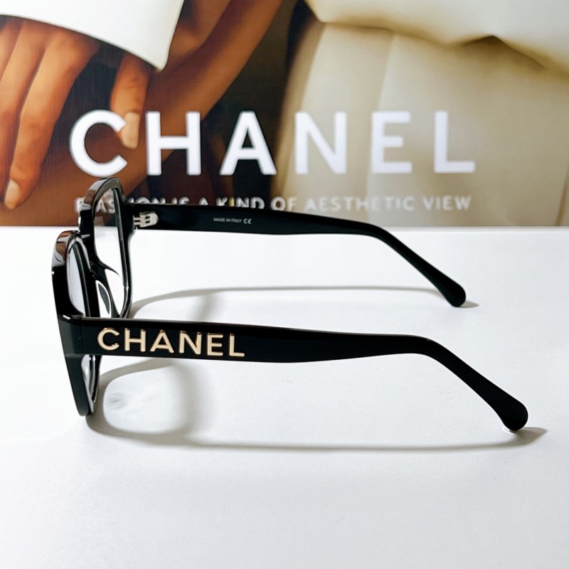 Chanel CH5408 Eyeglasses In Black Gold