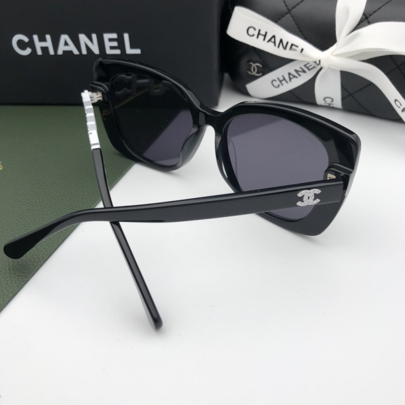 Chanel CH5422 Sunglasses In Black and white gray