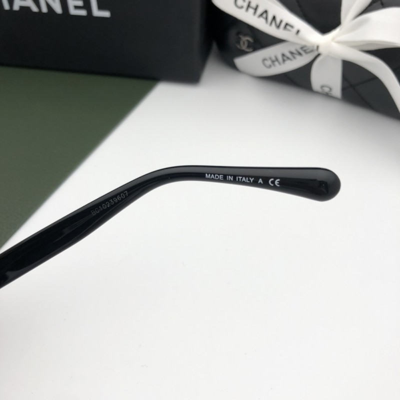 Chanel CH5422 Sunglasses In Black and white gray