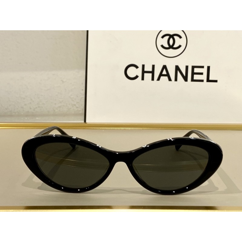 Chanel CH5416 Sunglasses In Black Gray