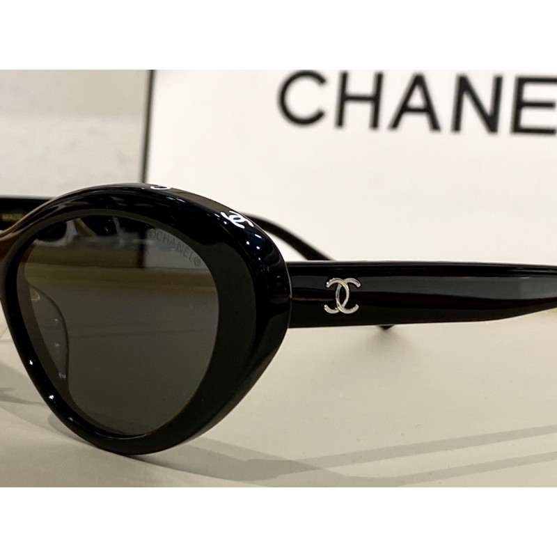 Chanel CH5416 Sunglasses In Black Gray