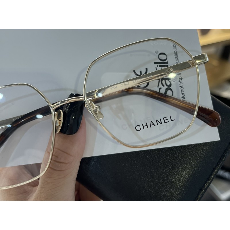 Chanel CH2204 Eyeglasses In Gold