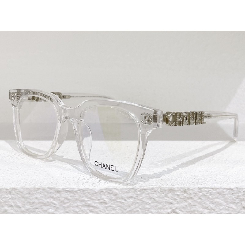 Chanel CH0747 Eyeglasses In Transparent Silver