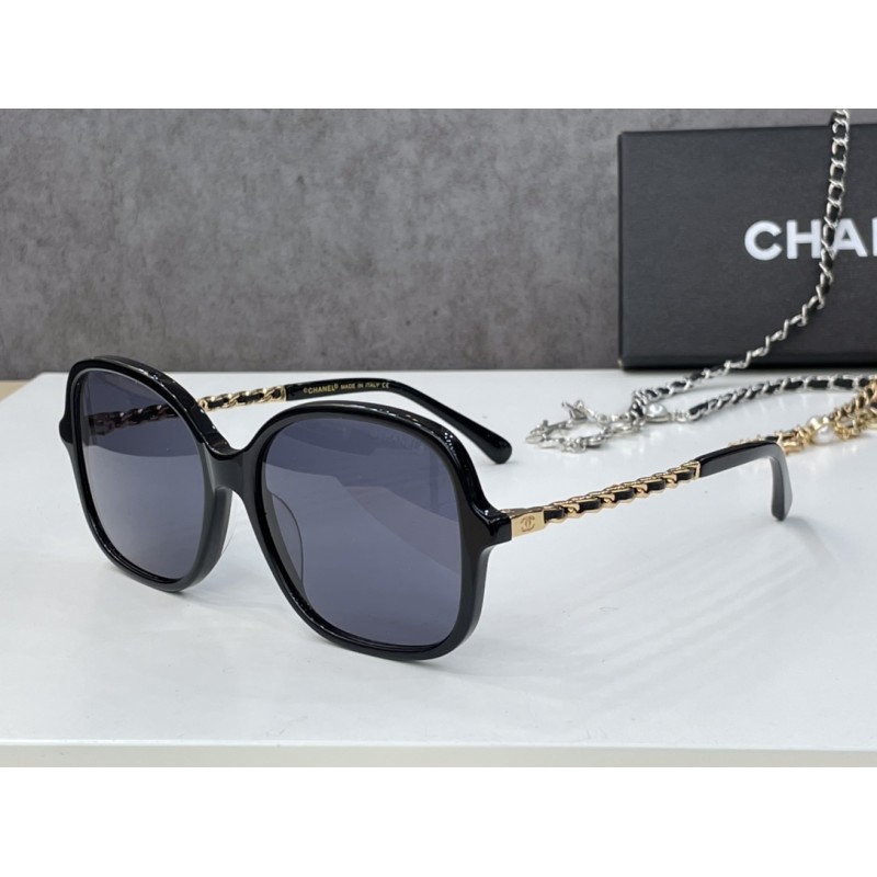 Chanel CH2207 Sunglasses In Black Gray