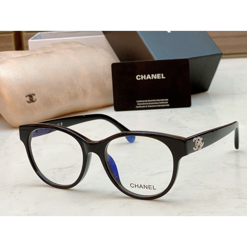 Chanel CH3431 Eyeglasses In Black Silver