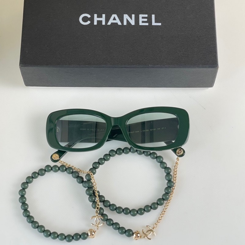 Chanel CH5488 Sunglasses In Green