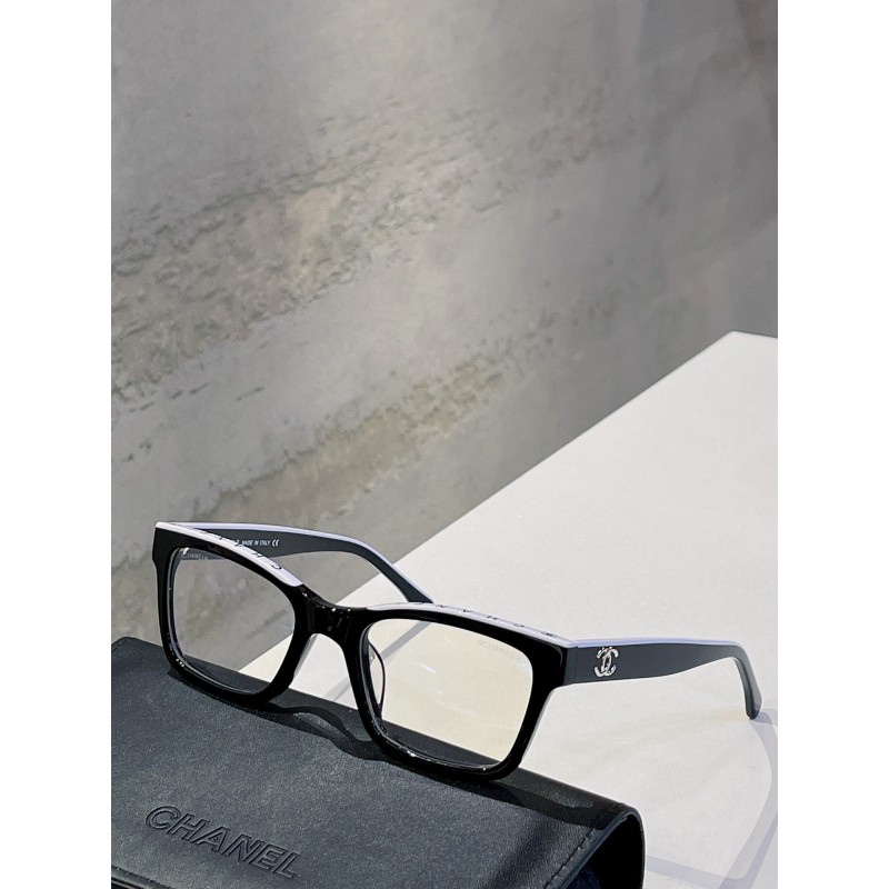 Chanel CH5417 Eyeglasses In Black & White