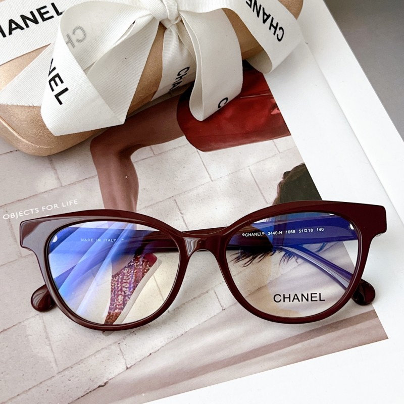 Chanel CH3440 Eyeglasses In Burgundy