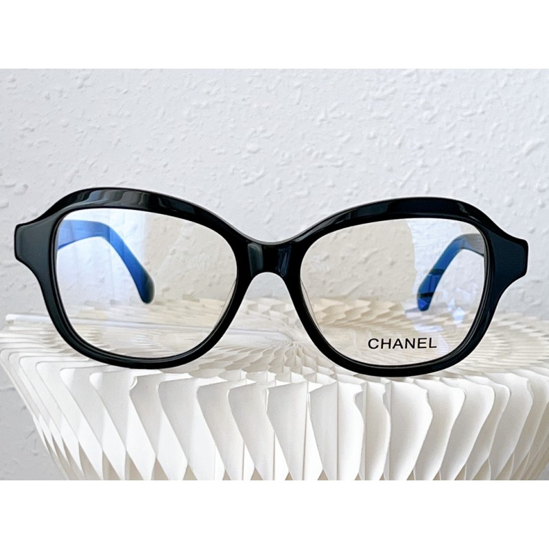 Chanel CH3439 Eyeglasses In Gunmetal Black