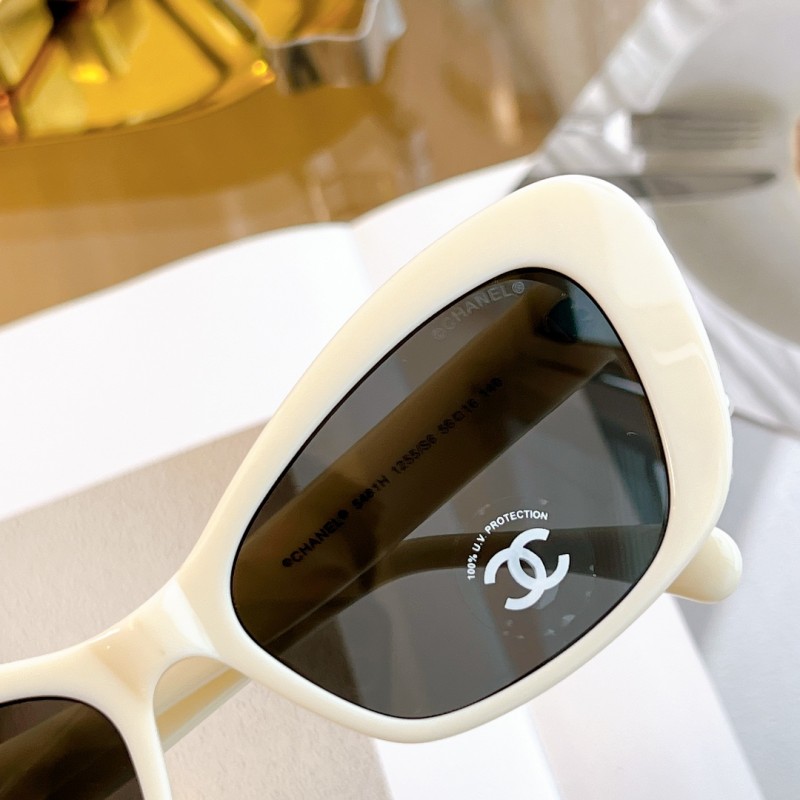 Chanel CH5480 Sunglasses In White